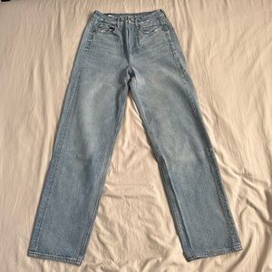 American Eagle Baggy Jean Size 4 Regular High Rise (No. 3509)